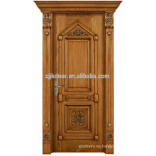 JK-M254 último-diseño-madera-puertas / puertas de madera antiguas